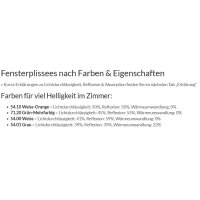 Fensterplissees 31.2 - VS2 blickdicht in 4 Mustern